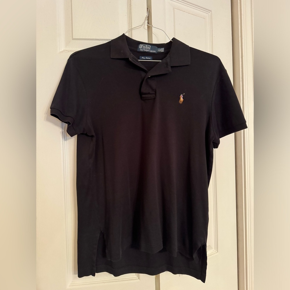 Men’s polo brand soft polo size small color black